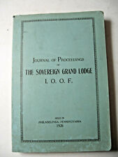 1926 Journal of Proceedings of Grand Lodge I.O.O.F. picture