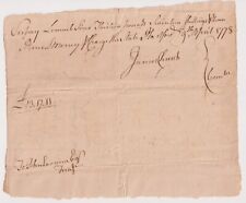 1778 Revolutionary War Document Connecticut Pay Order   picture