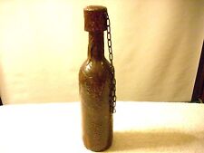 Vintage Spanish Leather Bottle Collectable picture