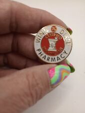 Rare Vintage Winn Dixie Pharmacy Grocery Store Lapel Pin picture