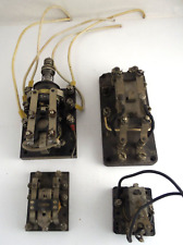 4 Vintage Ham Radio or Short-Wave Relay Switches picture