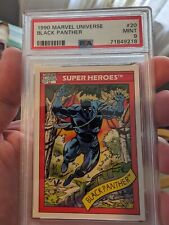 1990 Marvel Universe Black Panther #20 PSA 9 MINT picture
