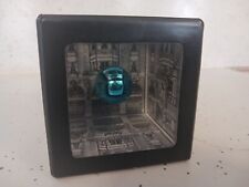 Vtg 1989 Tenyo Art Artistic Disappearing Coin Bank Red Floating Cube Box Japan  picture