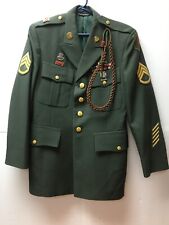 US ARMY  Dress Green Uniform Jacket see measurements American Craftsmen Patriot picture