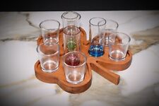 Clover Shot glass flight Perfect for St Patrick's Day. picture
