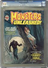 Monsters Unleashed #1 CGC 9.8 1973 0502221013 1st app. Solomon Kane picture