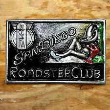 San Diego Roaster Club SCTA Car Club Plaque picture