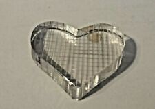 Italy 24% lead crystal heart shape paperweight picture
