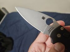 Spyderco C101GP2 PlainEdge Clip Point Folding Knife Manix 2 G10 Handle picture