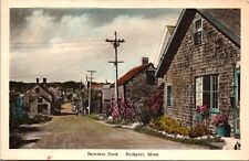 UNPOSTED WB POSTCARD- BEARSKIN NECK, ROCKPORT. MASS. picture