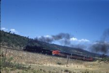 Set of 23 vintage Santa Fe steam/diesel slides  (See detailed description below) picture