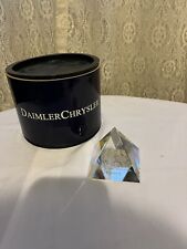 AUTHENTIC Glass Daimler Chrysler Decorative Pyramid From Egypt picture