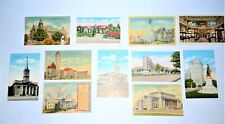Vintage Post Cards St Louis Missouri Historical Buildings Set of 11 picture