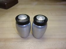 Vintage Kromex Spun Aluminum Salt & Pepper Shakers Set  picture