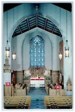 c1950's View of Chancel and Great Redemption Window, Atlanta Georgia GA Postcard picture