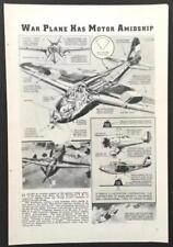 Koolhoven F.K.55 Dutch fighter prototype 1937 graphic pictorial picture