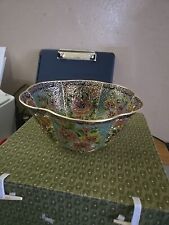 vintage chinese cloisonne bowl Filagree Style With Original Box (5004) picture