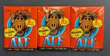 1987 Topps Alf Series 2 Cards, (3) Unopened Sealed Packs Vintage, 5 Cards / Pack picture