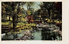 The Brook, Mt. Holyoke College, Mass.,1900 Postcard, Detroit Photographic Co. picture