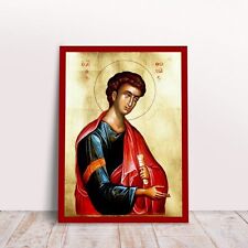 Saint Thomas Greek byzantine orthodox icon handmade picture