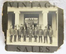 Antique Police Policeman Cabinet Card Photo Photograph City Hall Image picture