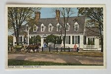 Vintage Postcard Raleigh Tavern, Williamsburg, Virginia Unposted Divided Back picture