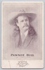 ANTIQUE 1890'S PAWNEE BILL WILD WEST SHOWMAN CABINET CARD picture