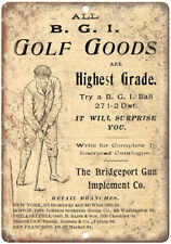 B.G.I Golf Goods Vintage Ad 12