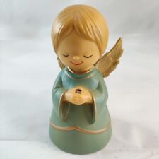 Vintage Merrilite Angel Candle Light Christmas Cute Religious Figure Shelf Decor picture