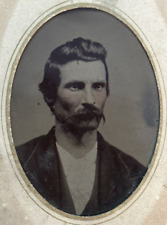 Tintype Photo of Rough But Dapper Civil War Era Man picture