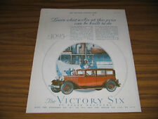 1928 Vintage Ad Victory Six Cars by Dodge Brothers Detroit,MI picture