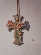 Vintage Ceramic Cross Wall Decor picture