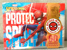 2023 ZhenKa Marvel Disney Offical Spiderman 60th Art Sealed 1 Box 11 Pack picture