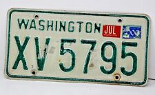 Vintage Washington License Plate 1970's 1980's Collectible Rare picture