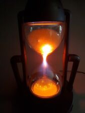 Vintage Can You Imagine HPI Star Showers Hourglass Plasma Light Lamp Hand Blown  picture