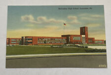 Vintage Linen Postcard ~ McCaskey High School ~ Lancaster Pennsylvania PA picture