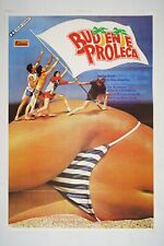 SPRING BREAK Orig. exYU movie poster 1983 DAVID KNELL PERRY LANG SEAN CUNNINGHAM picture