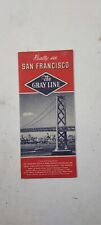 Vintage San Francisco Gray Line Brochure picture