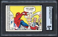 1966 Donruss Marvel Spider-Man Rookie #41 SGC 5 picture