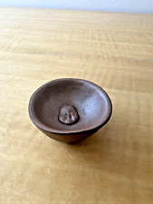 Unique/Bizarre Sake Cups with face inside and outside picture