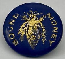 Antique 1896 William McKinley Sound Money Gold Bug Pinback Button Whitehead Hoag picture
