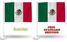 2X MEXICO MEXICAN World Cup Soccer Car Flag FLAGS FOR CAR WINDOW 18
