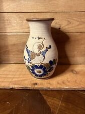 Vintage Ceramic/clay Vase Handmade Pottery, hand painted picture