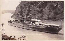 Original Pre-WWII Photo US Navy USS NEW MEXICO BATTLESHIP 1930 Panama Canal 144 picture