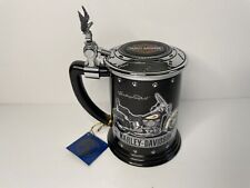 Harley Davidson Franklin Mint Heritage Softail Classic Collector Tankard ~ NICE picture