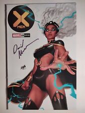 X-Men #18, NM-/9.2, David Nakayama Signed/COA, Unknown Comics Variant, Storm 🔥 picture