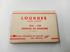 Vintage Lourdes 1858 - 1958 100 Year Anniversary Collectors Edition Fold Photos picture