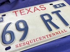“69 – RT” 1969 Dodge Coronet & Charger, Texas DMV original plate, gently Used ** picture