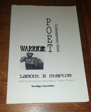 Warrior Poet Sonia Sanchez Literary Review Signed & Inscribed by Lamont Steptoe  picture
