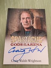 Spartacus Gods of the Arena Craig Walsh-Wrightson Autograph Card picture